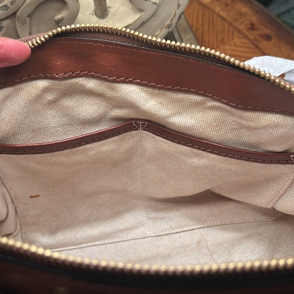 Michael Kors Signature Canvas & Leather Satchels Hand Bag - Picture 7 of 10